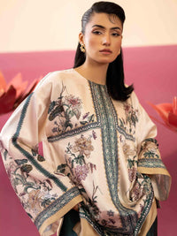 2 PIECE - EMBELLISHED SILK SUIT - Rabazka