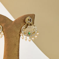 Sitara Drop Stone Earrings
