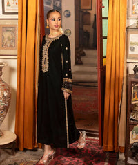 Embroidered Velvet Shirt - Kross Kulture 