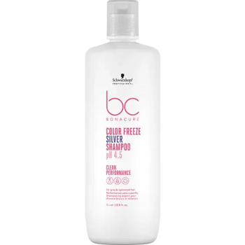 Bonacure Color Freeze Silver Shampoo 1000ml - Mmall