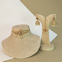 Nandi Bull South Rajwadi Necklace Set
