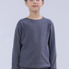 Basic Ribbed Sweatshirt