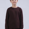 Basic Ribbed Sweatshirt