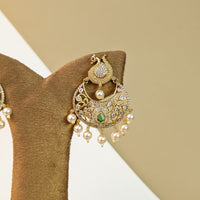 Firozi Charm Stone Earrings