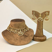 Antique Coin South Indian Rajwadi Necklace Set