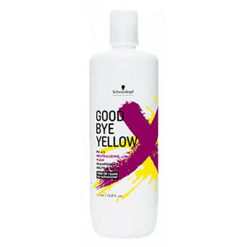 Goodbye Yellow by Schwarzkopf Shampoo 1000ml - Mmall