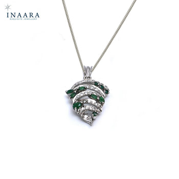 Lines Pendant - Onyx