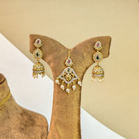 Peacock Haram South Indian Rajwadi Necklace Set