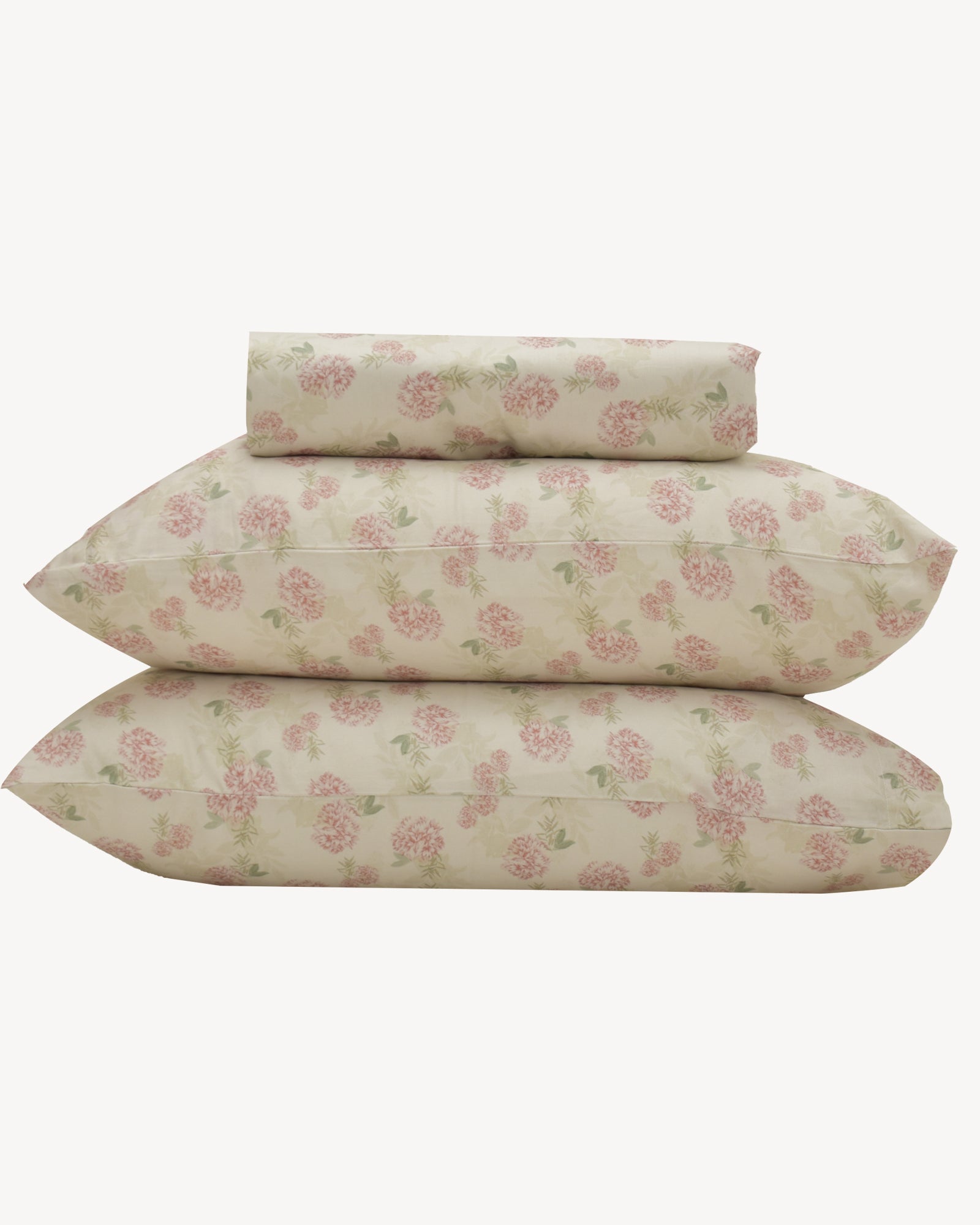Dahlia Sateen Pillowcases-Luxe T200