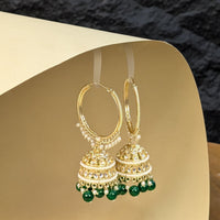 Rani Kundan Jhumkis
