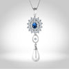 Elegant Pearl Pendant Set