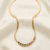 Spectrum Bezel Necklace