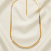 Pave Herringbone Necklace