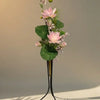Gold Pot iron stand premium Quality Lotus Flower Arrangements Large size