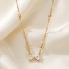 Crystal Bow Pendant