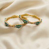 Prism Emerald Bangle