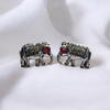 Fuchsia Hathi Studs