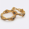 Sapphire Filigree Bangle