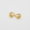 Golden Motif Hoops