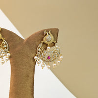 Zarnigar Royale Stone Earrings