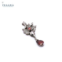 Flower Pendant - Crystal Brown