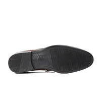 ST-05-Oily Cow Leather Horse bit Formal Loafer Style In Rubber sole - DeVogue