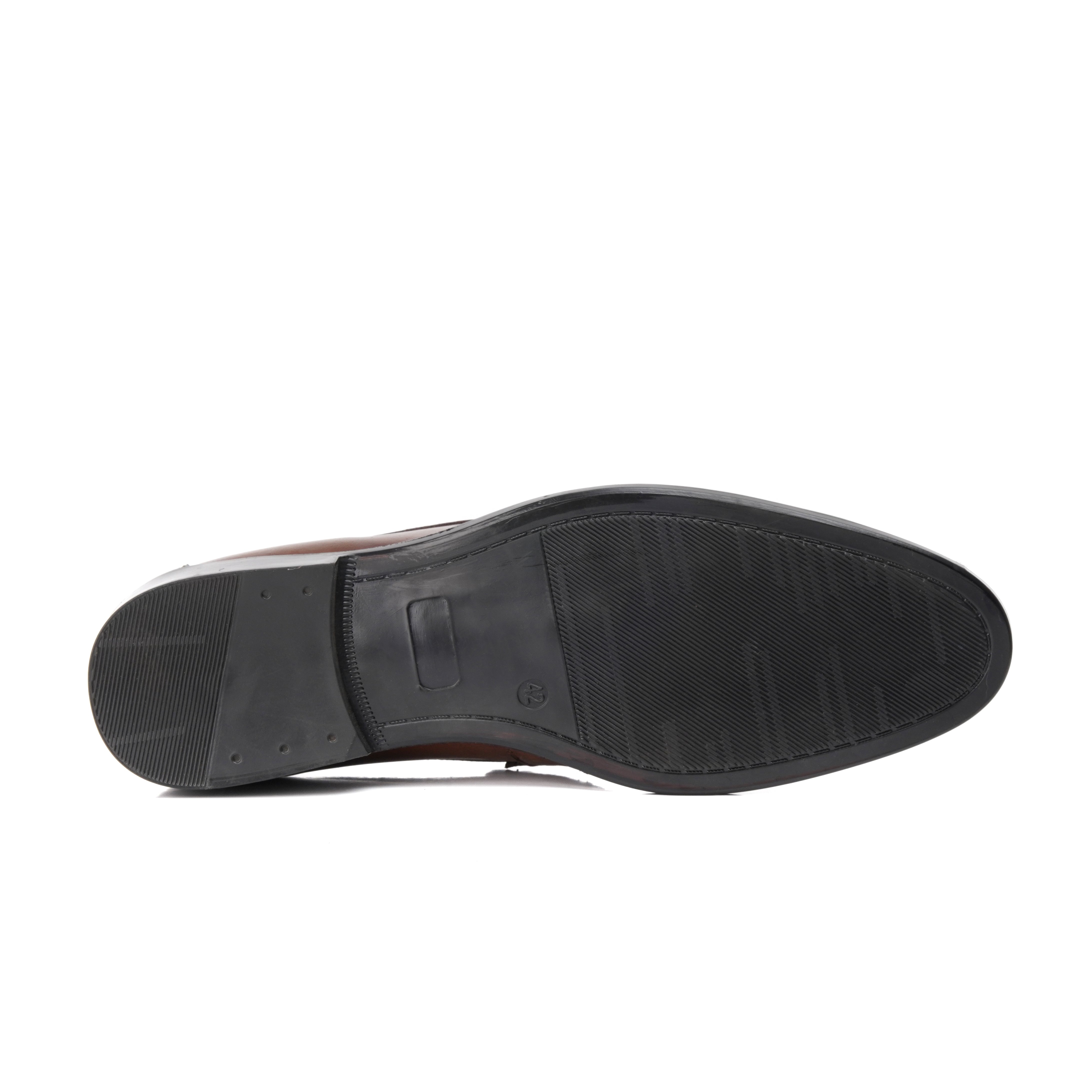 ST-05-Oily Cow Leather Horse bit Formal Loafer Style In Rubber sole - DeVogue