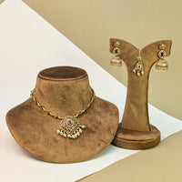 Layered Antique South Indian Rajwadi Necklace Set