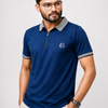 Navy Collar Fusion Polo