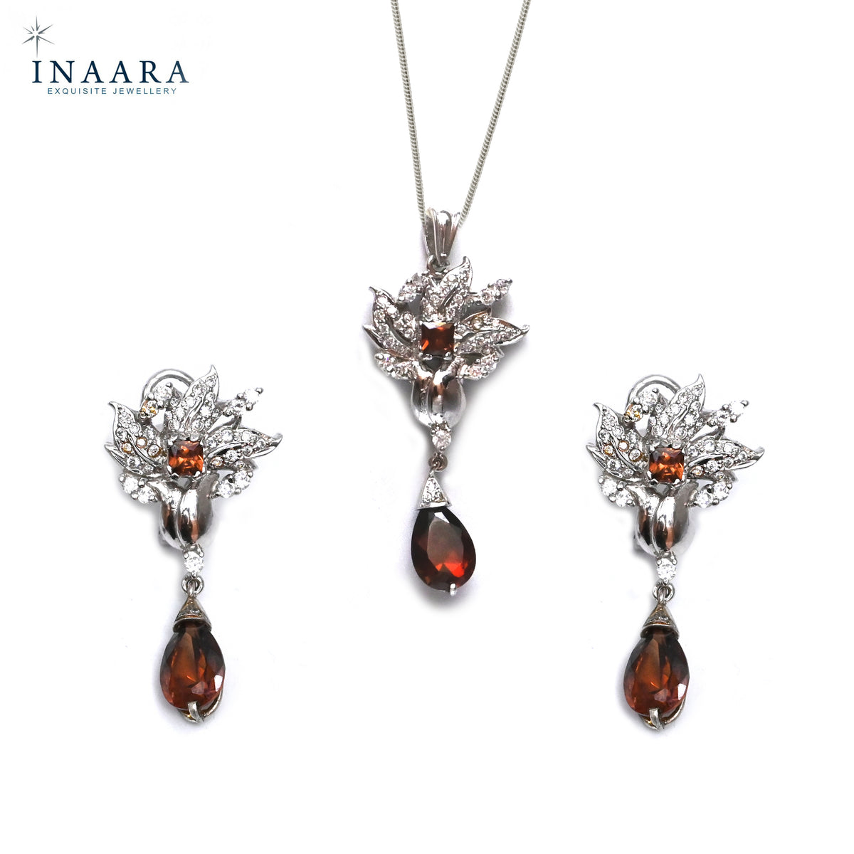 Flower Set - Crystal Brown