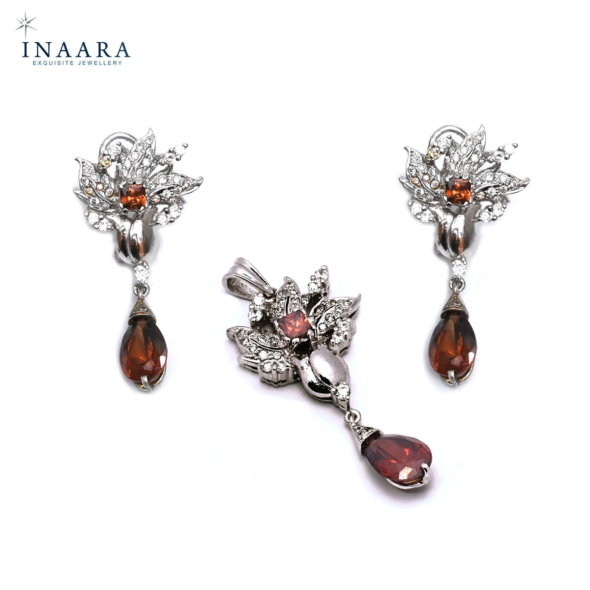 Flower Set - Crystal Brown