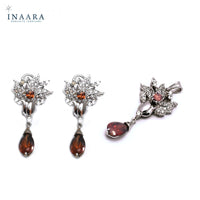 Flower Set - Crystal Brown