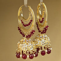 Royal Kundan Jhumkis