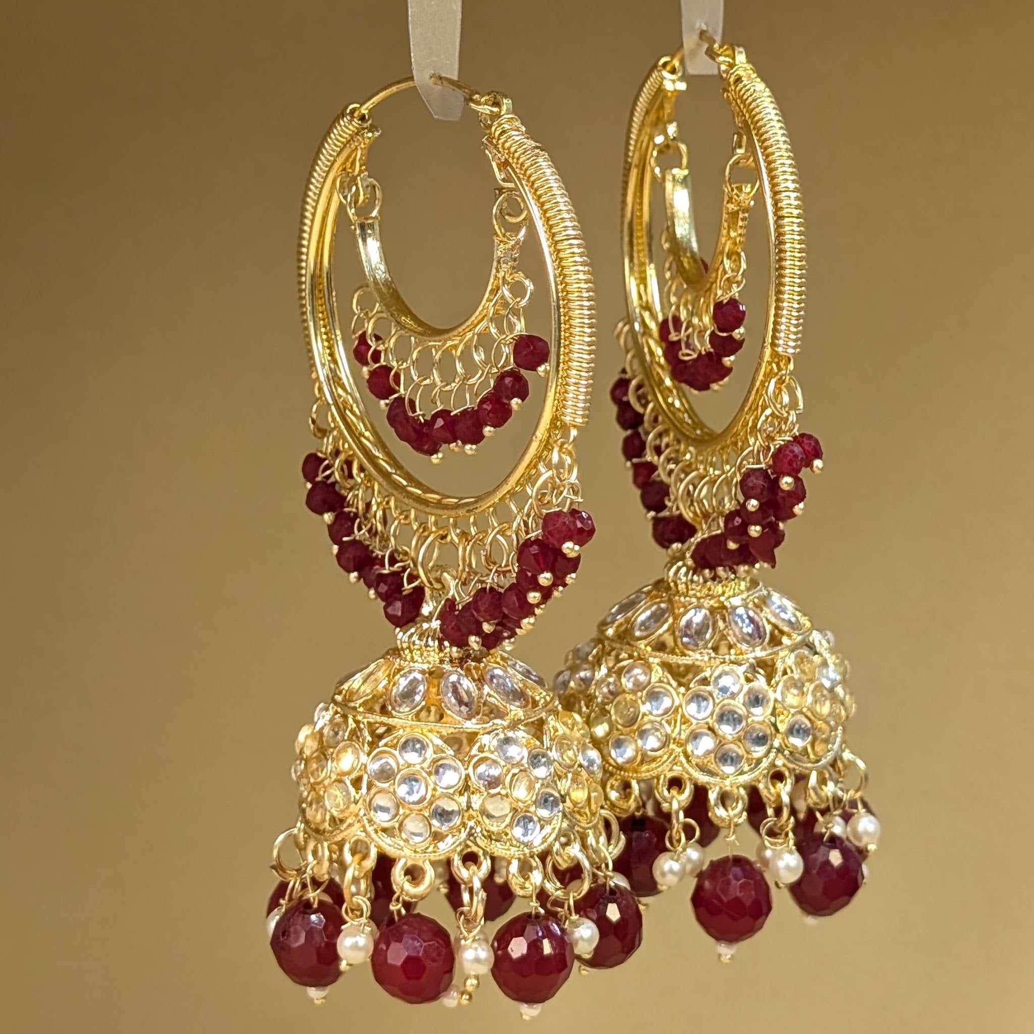 Royal Kundan Jhumkis