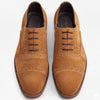 Ry-Camel Royal Italian Suede Camel Formal Laced Shoe