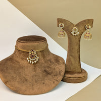Grand Temple South Indian Rajwadi Necklace Set