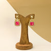 Lotus Kundan Earrings