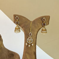 Lakshmi Temple South Indian Rajwadi Necklace Set