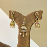 Peacock Antique South Indian Rajwadi Necklace Set