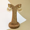 Jharokha Arc Stone Earrings