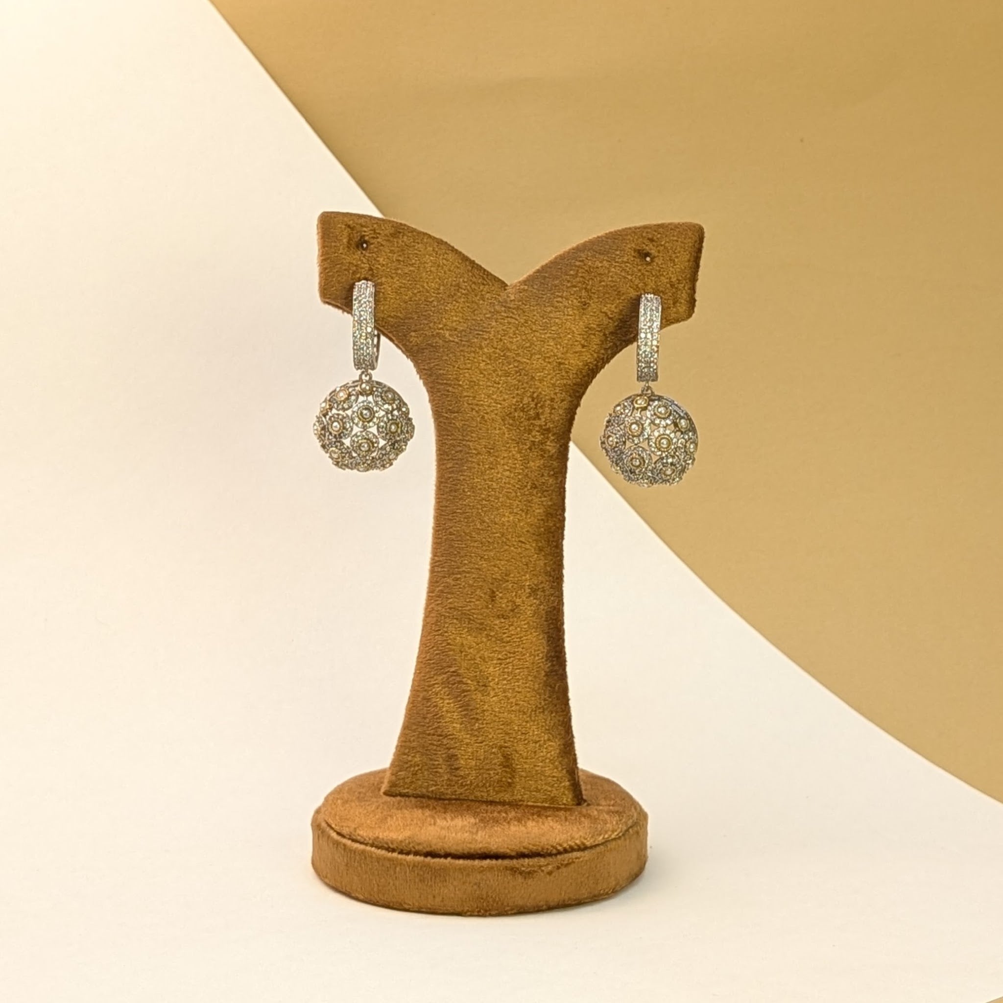 Statement Chandbali Antique Earrings