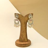 Grand Chandbali Antique Earrings