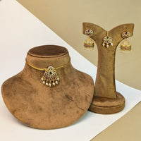 Kasu Coin South Indian Rajwadi Necklace Set