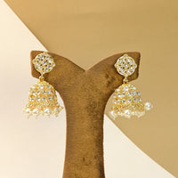 Nizam Kundan Jhumkis