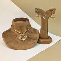 Lakshmi Haram South Indian Rajwadi Necklace Set