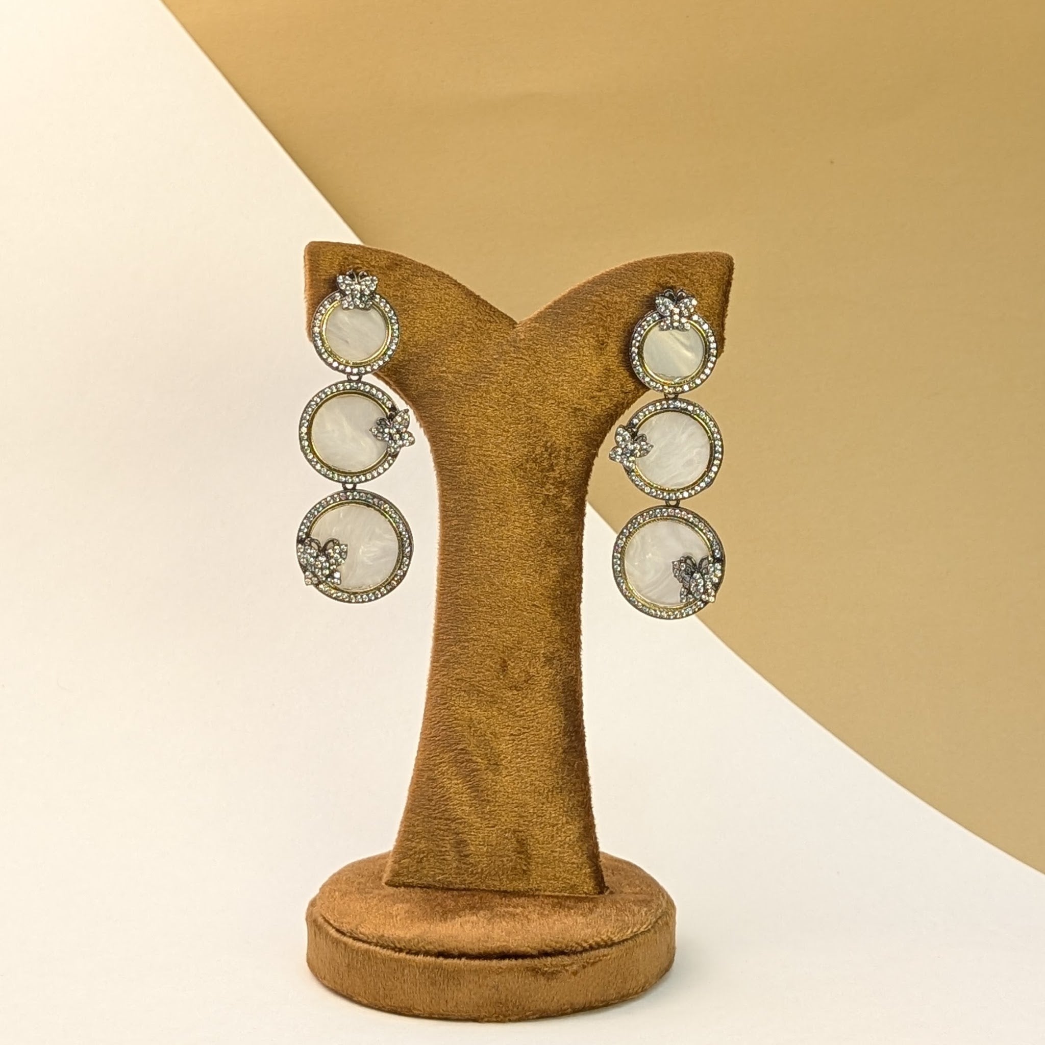 Coin Drop Antique Earrings