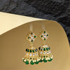 Grand Bridal Kundan Jhumkis