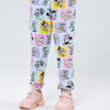 Disney Characters Printed Girls Trouser