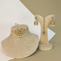 Yali Guardian South Rajwadi Necklace Set