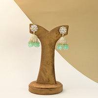 Layered Kundan Jhumkis